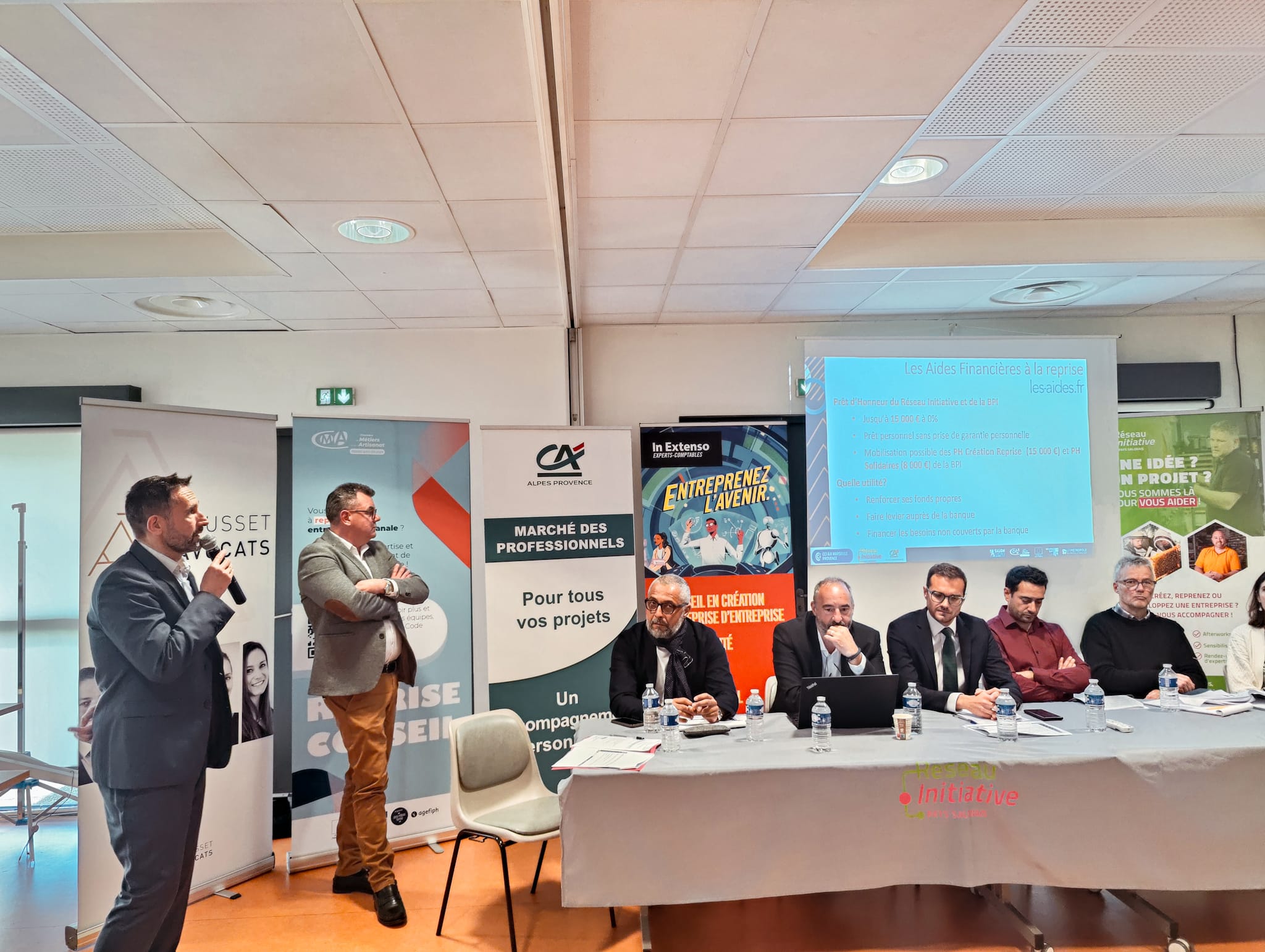 conférence reprise
